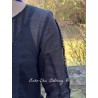 robe 55754 organdie Noir Ewa i Walla - 14