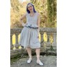 gilet 33325 coton Écru à rayures bleues Ewa i Walla - 9