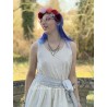écharpe 77542 voile de coton Bleu clair Ewa i Walla - 8