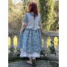 gilet 33325 coton Écru à rayures bleues Ewa i Walla - 5