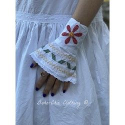 cuffs 77544 White cotton