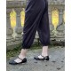 panty / pantalon 11376 voile de coton Noir Ewa i Walla - 3