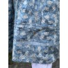 robe 55735 voile de coton Bleu à fleurs Ewa i Walla - 19
