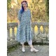 robe 55735 voile de coton Bleu à fleurs Ewa i Walla - 10