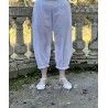 panty / pantalon 11376 voile de coton Blanc Ewa i Walla - 2