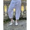 panty / pantalon 11376 voile de coton Blanc Ewa i Walla - 1