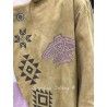 veste Rainwater Native in Saddle Magnolia Pearl - 23