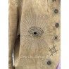 veste Rainwater Native in Saddle Magnolia Pearl - 25