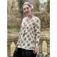 T-shirt Dylan in Go Go Dot Magnolia Pearl - 1