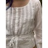 chemisier 44832 organdie Blanc Ewa i Walla - 23
