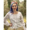 chemisier 44832 organdie Blanc Ewa i Walla - 8