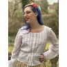 chemisier 44832 organdie Blanc Ewa i Walla - 10