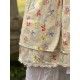 jupe 22145 voile de coton Jaune à fleurs Ewa i Walla - 11