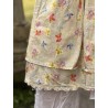 jupe 22145 voile de coton Jaune à fleurs Ewa i Walla - 11