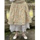 jupe 22145 voile de coton Jaune à fleurs Ewa i Walla - 1