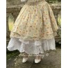 jupe 22145 voile de coton Jaune à fleurs Ewa i Walla - 2