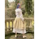 jupe 22145 voile de coton Jaune à fleurs Ewa i Walla - 6
