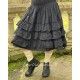 jupe 22136 coton Noir Ewa i Walla - 2