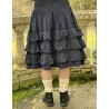 jupe 22136 coton Noir Ewa i Walla - 4