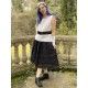 jupe 22149 organdie Noir Ewa i Walla - 5
