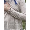 pullover 44842 Dust pink with dots jersey Ewa i Walla - 9