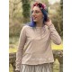 pullover 44842 Dust pink with dots jersey Ewa i Walla - 2
