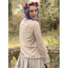 pullover 44842 Dust pink with dots jersey Ewa i Walla - 4