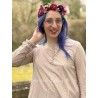 pullover 44842 Dust pink with dots jersey Ewa i Walla - 3