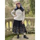 jupe 22135 coton Noir Ewa i Walla - 7