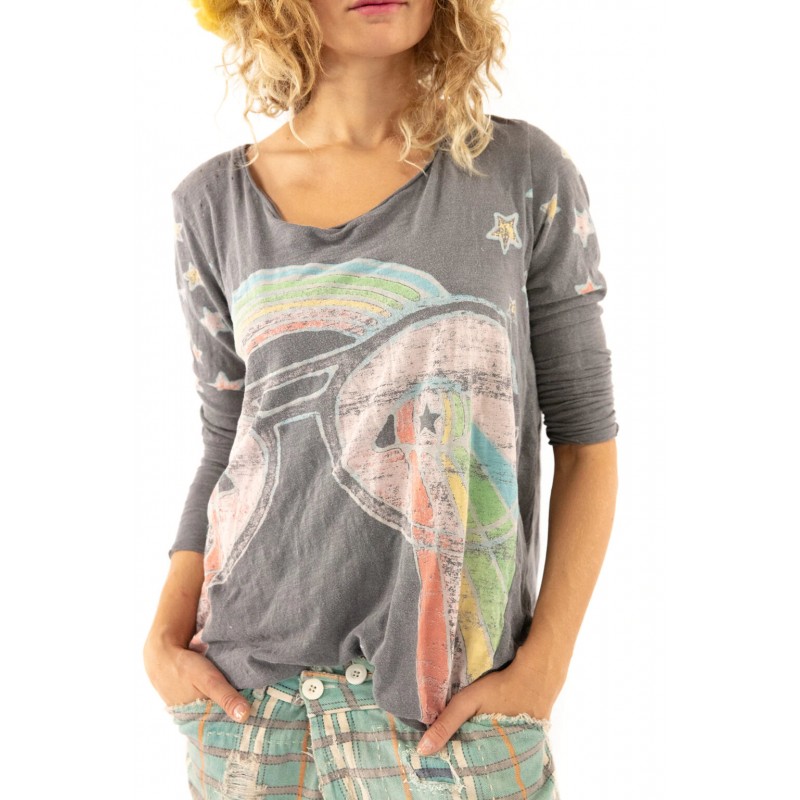 Louis Vuitton Rainbow Print T-shirt – Divine Fashion