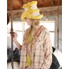 chemise Kelly Western in Clarabelle Magnolia Pearl - 1