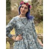 tunique 44835 voile de coton Bleu à fleurs Ewa i Walla - 12