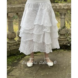 skirt / petticoat 22153 White hard voile Ewa i Walla - 1