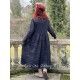 robe 55754 organdie Noir Ewa i Walla - 4