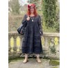 robe 55754 organdie Noir Ewa i Walla - 1