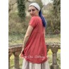 tunique EVY voile de coton framboise Les Ours - 9