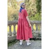 dress SONIA raspberry cotton Les Ours - 7