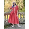 dress SONIA raspberry cotton Les Ours - 1