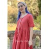 robe SONIA coton framboise Les Ours - 5