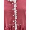 robe SONIA coton framboise Les Ours - 19