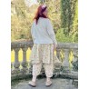 panty / pantalon 11376 voile de coton Jaune à fleurs Ewa i Walla - 12