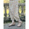 panty / pantalon 11376 voile de coton Jaune à fleurs Ewa i Walla - 7