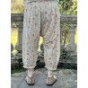 panty / pantalon 11376 voile de coton Jaune à fleurs Ewa i Walla - 8