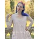 top ALYCIA tulle de coton écru à pois Les Ours - 4