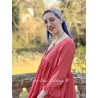 robe SOLINE voile de coton framboise Les Ours - 5