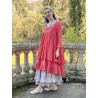 robe SOLINE voile de coton framboise Les Ours - 4
