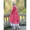 dress SOLINE raspberry cotton voile Les Ours - 7