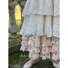 robe SOLINE voile de coton blanc à imprimé fleurs et petits pois rouges Les Ours - 12
