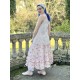 skirt / petticoat ANGELIQUE ecru cotton voile with flower print Les Ours - 7
