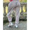 panty FANFAN voile de coton bleu gris à imprimé fleurs Les Ours - 4